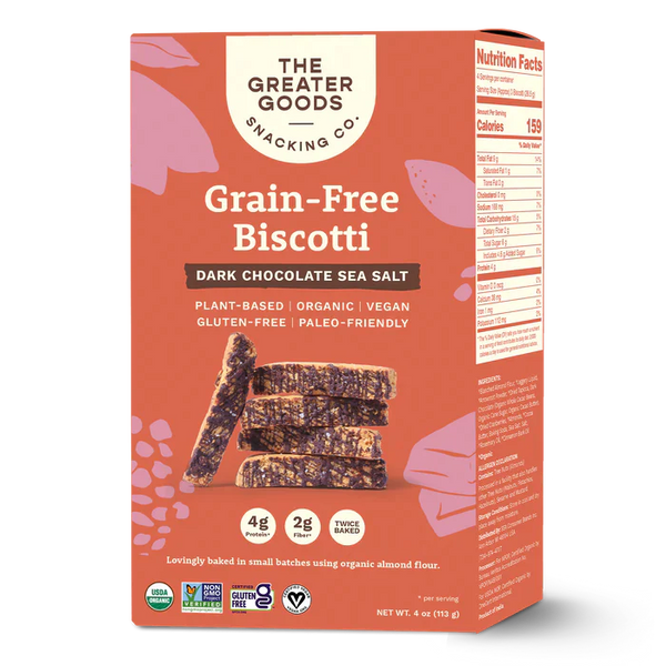 Organic & Grain-Free Biscotti
